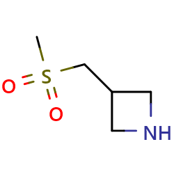 3-(methanesulfonylmethyl)azetidine图片