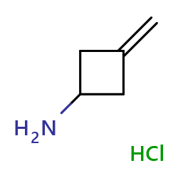 3-methylidenecyclobutan-1-aminehydrochloride图片