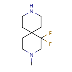 1,1-difluoro-3-methyl-3,9-diazaspiro[5,5]undecane图片