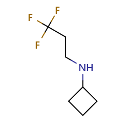 N-(3,3,3-trifluoropropyl)cyclobutanamine图片