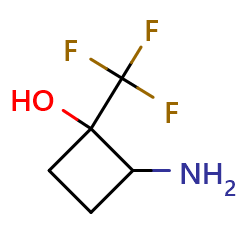 2-amino-1-(trifluoromethyl)cyclobutan-1-ol图片