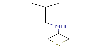 N-(2,2,3-trimethylbutyl)thietan-3-amine图片