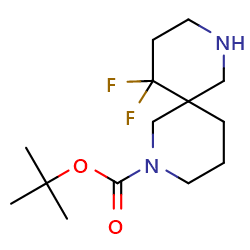 tert-butyl11,11-difluoro-2,8-diazaspiro[5,5]undecane-2-carboxylate图片