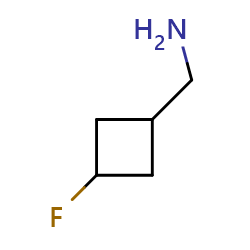 (3-fluorocyclobutyl)methanamine图片