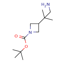tert-butyl3-(1-amino-2-methylpropan-2-yl)azetidine-1-carboxylate图片