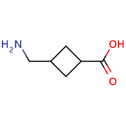 3-(aminomethyl)cyclobutane-1-carboxylicacid图片