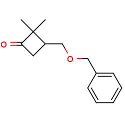 3-[(benzyloxy)methyl]-2,2-dimethylcyclobutan-1-one图片