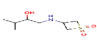 3-[(2-hydroxy-3-methylbutyl)amino]-1λ?-thietane-1,1-dione图片
