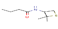 N-(2,2-dimethylthietan-3-yl)butanamide图片