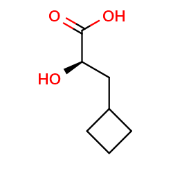 (2R)-3-cyclobutyl-2-hydroxypropanoicacid图片
