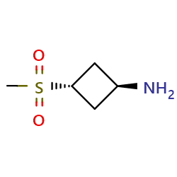 trans-3-methylsulfonylcyclobutylamine图片
