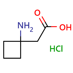 2-(1-aminocyclobutyl)aceticacidhydrochloride图片