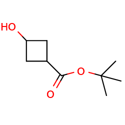 tert-butyl3-hydroxycyclobutane-1-carboxylate图片