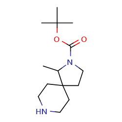 tert-butyl1-methyl-2,8-diazaspiro[4,5]decane-2-carboxylate图片