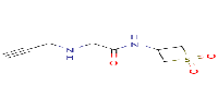 N-(1,1-dioxo-1λ?-thietan-3-yl)-2-[(prop-2-yn-1-yl)amino]acetamide图片