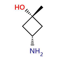 cis-3-amino-1-methylcyclobutan-1-ol图片