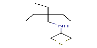 N-(2,2-diethylbutyl)thietan-3-amine图片