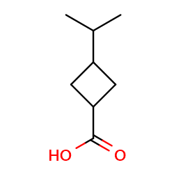 3-(propan-2-yl)cyclobutane-1-carboxylicacid图片
