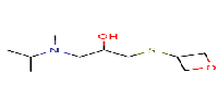 1-[methyl(propan-2-yl)amino]-3-(oxetan-3-ylsulfanyl)propan-2-ol图片