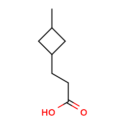 3-(3-methylcyclobutyl)propanoicacid图片