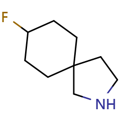 8-fluoro-2-azaspiro[4,5]decane图片