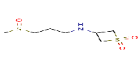 3-[(3-methanesulfinylpropyl)amino]-1λ?-thietane-1,1-dione图片