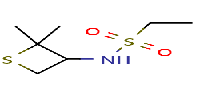 N-(2,2-dimethylthietan-3-yl)ethane-1-sulfonamide图片