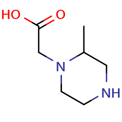 2-(2-methylpiperazin-1-yl)aceticacid图片