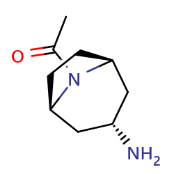 1-[(1R,3S,5S)-rel-3-amino-8-azabicyclo[3,2,1]octan-8-yl]ethan-1-oneͼƬ