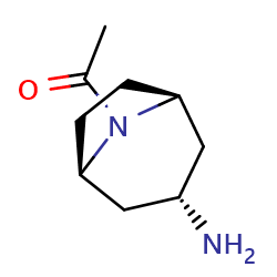1-[(1R,3S,5S)-rel-3-amino-8-azabicyclo[3,2,1]octan-8-yl]ethan-1-one图片