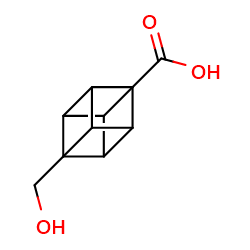 4-(hydroxymethyl)cubane-1-carboxylicacid图片