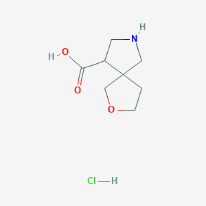 2-oxa-7-azaspiro[4,4]nonane-9-carboxylicacidhydrochloride图片