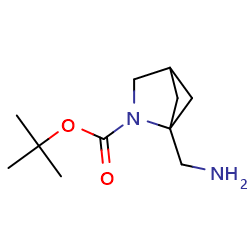 tert-butyl1-(aminomethyl)-2-azabicyclo[2,1,1]hexane-2-carboxylate图片