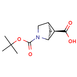 (1S,4R,5R)-2-[(tert-butoxy)carbonyl]-2-azabicyclo[2,1,1]hexane-5-carboxylicacid图片
