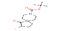 tert-butyl3-fluoro-4-oxo-8-azaspiro[4,5]decane-8-carboxylate图片