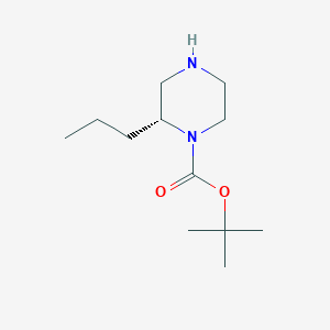 tert-butyl(2R)-2-propylpiperazine-1-carboxylate图片
