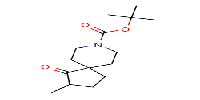 tert-butyl3-methyl-4-oxo-8-azaspiro[4,5]decane-8-carboxylate图片