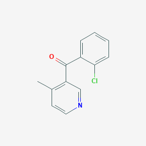 3-(2-Chlorobenzoyl)-4-methylpyridine图片