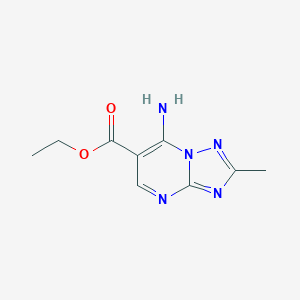 ethyl 7-amino-2-methyl-[1,2,4]triazolo[1,5-a]pyrimidine-6-carboxylate图片