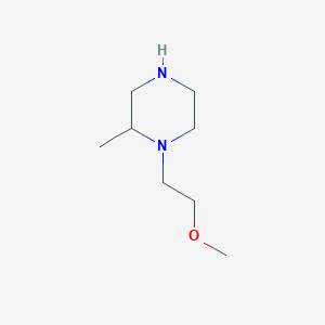 1-(2-Methoxyethyl)-2-methylpiperazine图片