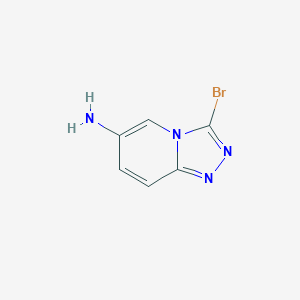 3-Bromo-[1,2,4]triazolo[4,3-a]pyridin-6-amine图片