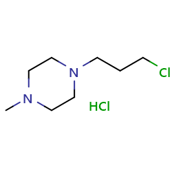 1-(3-chloropropyl)-4-methylpiperazinehydrochloride图片