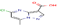 5-chloro-7-methyl-pyrazolo[1,5-a]pyrimidine-3-carboxylicacid图片