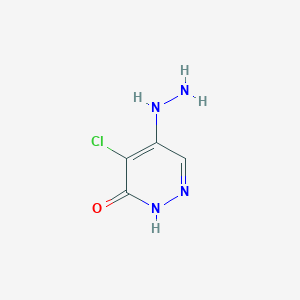 4-chloro-5-hydrazinyl-2,3-dihydropyridazin-3-one图片