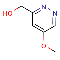(5-methoxypyridazin-3-yl)methanol图片