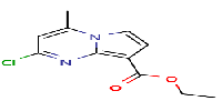 ethyl2-chloro-4-methyl-pyrrolo[1,2-a]pyrimidine-8-carboxylate图片