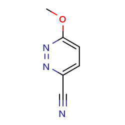 6-methoxypyridazine-3-carbonitrile图片