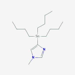 1-Methyl-4-(tributylstannyl)imidazole图片