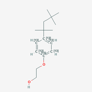 4-tert-Octylphenol Monoethoxylate-13C6图片