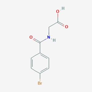 2-[(4-Bromophenyl)formamido]acetic Acid图片
